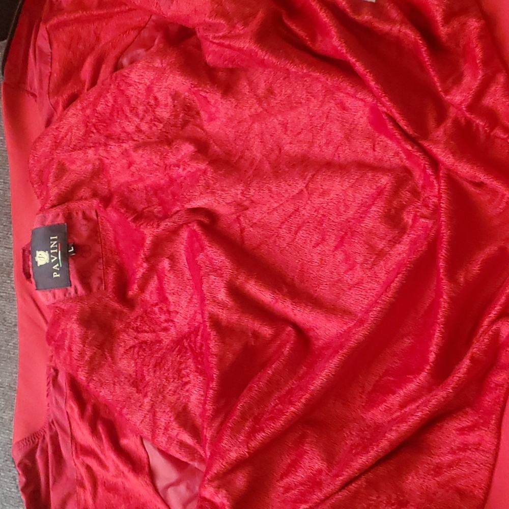 A designer jacket is pavini